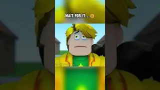 Always respect poor people😢 | #roblox #animation