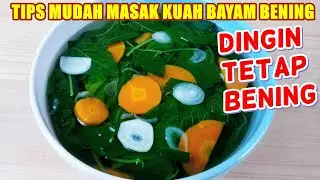 Sayur Bayam Wortel Bening Ala Dapur Diizah ENAK BANGET, SUPER SIMPLE