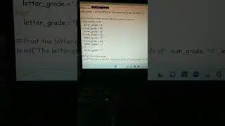 python program to calculate grade of a student 