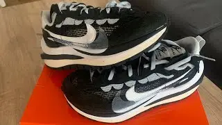 Unboxing Nike Sacai Vaporwaffle Black White