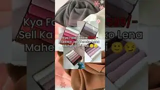 Women Premium Heavy Chiffon Hijab Set of 6 💗✨#hijab #hijabstyle #hijabi #hijabers #hijabgirl #hijabs