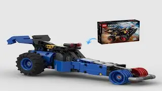 LEGO Technic Dragster 42219 Alternate Build.