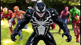 Venom VS Spider-Man and The Avengers!