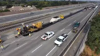 SR-87 Roadway Rehabilitation Project - Aerial Footage, September 23, 2023