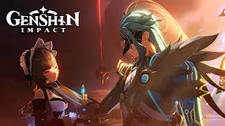 Sandrone DEATH? Dottore Final Boss Battle & Cutscene JP Dub EN Sub