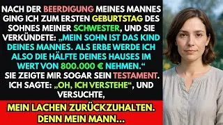 Nach der Beerdigung meines Mannes enthüllte meine Schwester ihr Sohn ist sein Kind und das Testame
