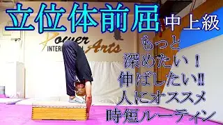 立位体前屈をさらに深めるストレッチ【中上級】