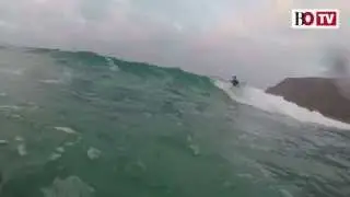 Surfing in the Arctic