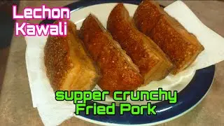 How to cook Lechon Kawali / crispy fried Pork belly #lechonkawali