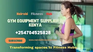 🏆 Nairobi Fitness Hub ; Trusted by the Australian Embassy for Premium Gym Solutions in Kenya 🇦🇺🇰🇪