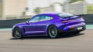 NEW 2025 Porsche Taycan Turbo GT - New Interlagos Lap Record - Full Lap with Felipe Nasr