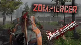 ПОБЕДИЛ БОСА БЕЗ РОБОТА! ПЕРВОЕ ВЫЖИВАНИЕ В ZOMPIERCER!