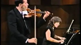 Michael Vaiman and Dina Yoffe play Schubert Sonatina Op.137 No.3