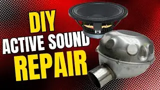 DIY: Defekten Active Sound Aktuator / Booster / Lautsprecher reparieren Audi / VW / BMW