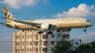 Final approach moments Runway 14