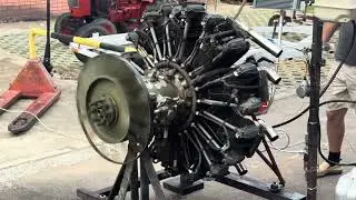 Successfully started a 50-year-old aircraft engine M14