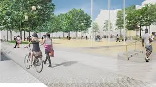 Ombyggnaden av Stora torg i Esl&ouml;v