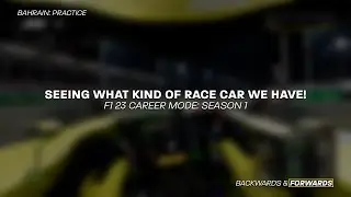 How Will the Car Feel in it's First Practice Session? | F1 23 Career Mode - Episode 2