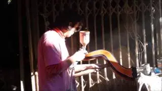 Paraguayan Harp creation in Luque, Paraguay (2014).