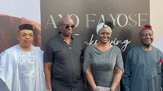 FORMER GOV AYO FAYOSE AT HIS 65TH BIRTHDAY THANKSGIVING SERVICE IN LAGOS