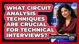 What Circuit Analysis Techniques Are Crucial For Technical Interviews?