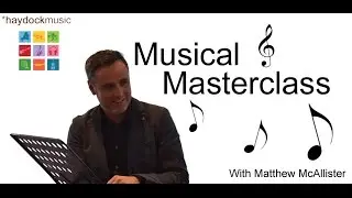 Musical Masterclass with Matthew McAllister - Sam McKeating