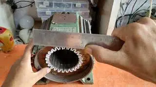 3 HP 2800 RPM SINGLE PHASE 24 SLOT MOTOR WINDING DATA.