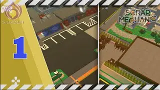 WE BEGIN A NEW CITY PROJECT | Building Vazopolis (Scrap Mechanic)