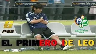 PES 6 // EL PRIMER MUNDIAL DE MESSI / ALEMANIA 2006