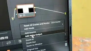 #ADD ALPHA OUTPUT#DA VINCI RESOLVE 18