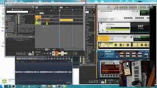Native Instruments Maschine (Drum Pads) + Reason. Hip-hop production oldschool underground.
