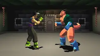 Tobal No. 1 (PSX) - Enhanced Graphics in 4K (+Widescreen) - Gameplay
