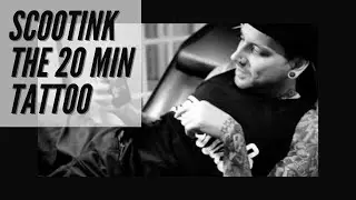 Scoot Ink performs a 20 minute tattoo, can he pull it off?