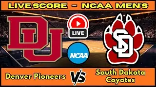 🔴 Denver Pioneers vs South Dakota Coyotes | NCAA Men&rsquo;s Basketball | Live Score Update Jan 10