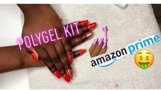 POLYGEL KIT AMAZON| ONGLES ON FLEEK ET PAS CHER! 🤑😱