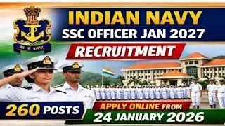 Indian Navy SSC Officer January Online Form 2026 &ndash; StartIndian Navy SSC Officer Examination 2026