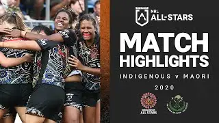 NRL Highlights | Indigenous Women v Maori Ferns | Match Highlights | All Stars, 2020 | NRLW