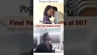 Fresher moj kar rahe hain 🥲 Link in telegram 🔎 NRGHUB #shorts #funny #viralvideo