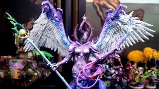 Fine Art GrimDark live stream. Learn to oil paint miniatures with me. (H)