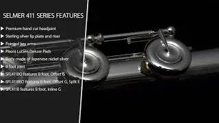 Selmer 411 Series Flutes