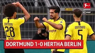 Borussia Dortmund vs. Hertha Berlin (1-0) | Bundesliga highlights