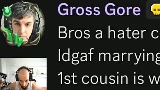 He's very upset..
