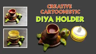 CREATIVE CARTOONISTIC TURTLE | DIYA HOLDER
