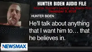 Leaked audio EXPOSES Hunter Biden's influence over father | Reaction | 'National Report'