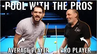 Average pool player gets destroyed by professional player Jon Smith | From Average To Good