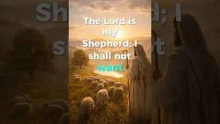 The Lord Is My Shepherd | Psalm 23 Prayer #Psalm23 #ChristianShorts #Prayer #Faith  #DailyBlessing