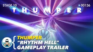 Thumper - Rhythm Hell Gameplay Trailer | PlayStation VR