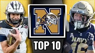 Navy Midshipmen TOP 10 Football Players for 2025