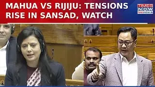 Winter Session: Mahua Moitra's Comments Trigger Uproar In Sansad, Kiren Rijiju Reminds Of SC Verdict