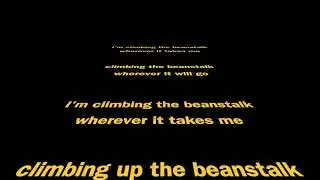 Climbing The Beanstalk
